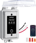 SURAIELEC 20A WiFi Smart Switch Timer, Heavy-Duty 120V 1HP Hardwired Outdoor Timer, App/Voice Remote On/Off Control, Programmable Schedules, Alexa Google Compatible, for Pool Pump Water Heater Lights