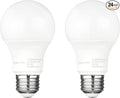 Amazon Basics A19 Dusk to Dawn Sensor LED Outdoor Light Bulb,60W Equivalent,Energy-Efficient 9W,Daylight 5000K,E26 Base,10,000 Hours,2 Count (Pack of 12)