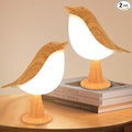2Pack Small Cute Bird Table Lamp, Touch Bird Night Light, Cordless Bedside Lamp, Desk Lamp for Reading, 3-Way Dimmable USB Rechargeable Battery 2600mAh Nightstand Lamp for Bedroom, Home/Office Decor