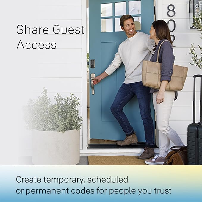 Yale Assure Lock 2 Touch with Z-Wave - Fingerprint Smart Lock in Satin Nickel