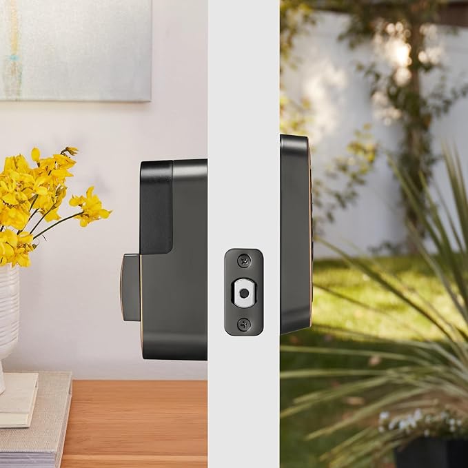 Yale Assure Lock 2 with Wi-Fi – Oil Rubbed Bronze Smart Lock for Front Door with Keypad, App Control, Backup Key, and Deadbolt – Secure Keyless Entry Door Lock, YRD410-WF1-0BP