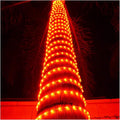 Russell Decor LED Rope Lights Festival Holiday Party Seasonal Christmas Decoration 30ft - 200ft Customized Available (Red, 40)