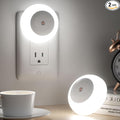 Night Lights Plug into Wall, Night Light, Dusk to Dawn Sensor, White Led Night Light 0.5W, 2 Pack Nightlight for Adults, Bedroom, Bathroom, Hallway, Kitchen
