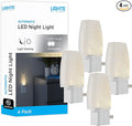 Lights by Night LED Night Light, Plug-in, Dusk to Dawn Sensor, Warm White, UL-Certified, Energy Efficient, Ideal Nightlight for Bedroom, Bathroom, Nursery, Hallway, Kitchen, 31924