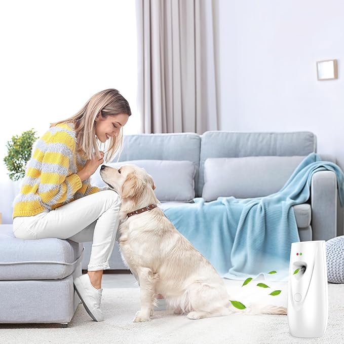 Automatic Air Freshener Spray Dispenser Free Standing or Wall Mounted Automatic Aerosol Spray Dispenser for Home, Indoor, Bathrooms, Offices, Hotels and Commercial Places (W-03)