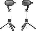 SOWO Wireless Dual Bluetooth Speakers Set, Adjustable Stands 2Pcs, High-Fidelity Stereo Sound, Smart Pairing Sync, Surround Sound with Portable Lightweight Case for Home, Travel, Party, Birthday