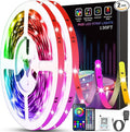 Tenmiro 130ft Led Lights for Bedroom, LED Strip Lights with Remote and App Control Music Sync Color Changing RGB LED Strip, LED Lights for Room Home Party Decoration (2 Rolls of 65ft)