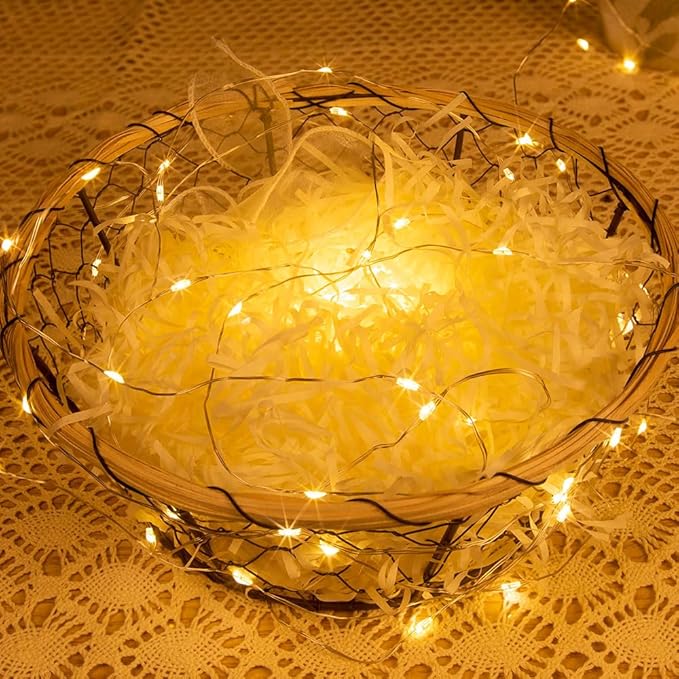 2 Pack Plug in Fairy Lights 100FT 300 LED Waterproof Silver Wire LED Twinkle String Lights with Remote for Living Room Bedroom Patio Porch Garden Christmas Tree Wedding