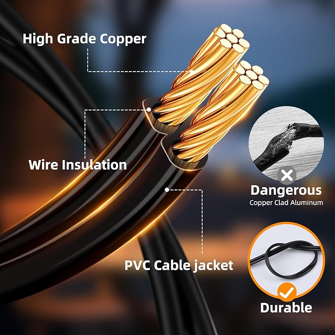 Outdoor Patio String Lights 100ft: S14 LED Shatterproof Bulbs 3 Modes Button Control - Waterproof Connectable Hanging Lights - Garden Backyard Yard Gazebo Porch Party Decorative