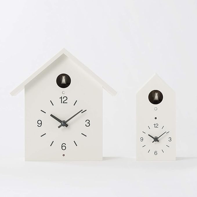 MUJI Cuckoo Clock, White, Medium