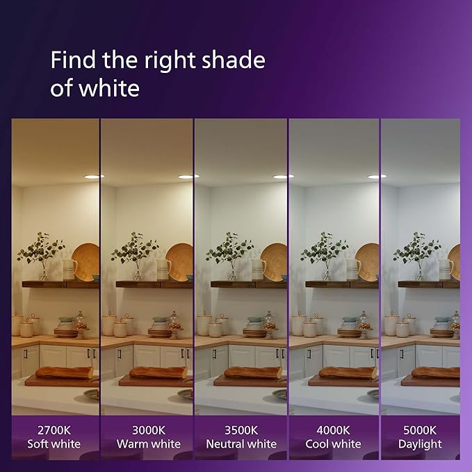 PHILIPS LED 60W A19 8-Pack Ultra Definition (2700K) 800 Lumen (8W = 60W) Dimmable Frosted Flicker-Free Light Bulbs