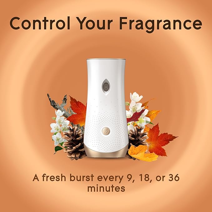 Glade Automatic Spray Refill, Air Freshener for Home and Bathroom, Cashmere Woods, 6.2 Oz