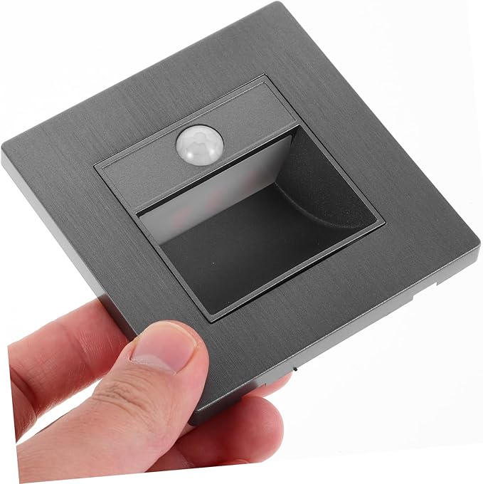 Led Motion Sensor Stair Lights Warm Soft Glow Indoor Step Light for Hallways Staircases and Rvs Gentle Eye-Friendly Illumination Easy Installation