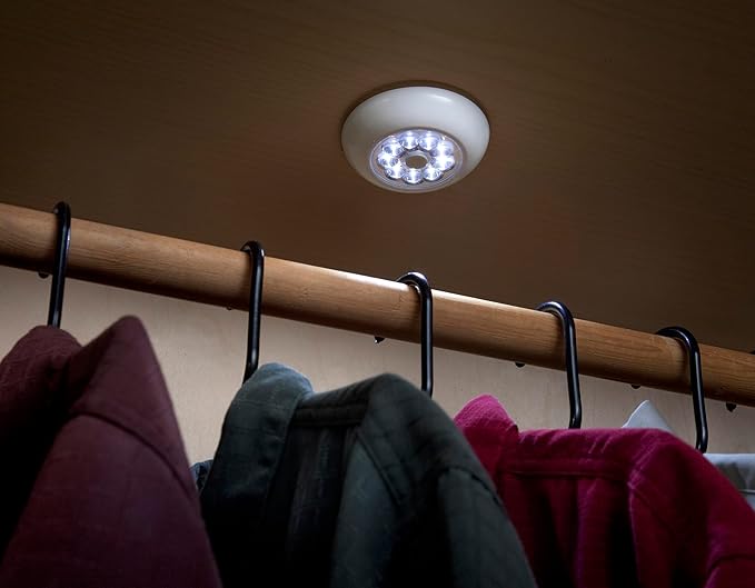 LIGHT IT! by Fulcrum, 30015-303 9-LED Anywhere Light XB, Black, Single Pack