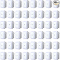 Tuanse 48 Pack LED Night Lights Plug into Wall Smart Sensor Sensor Automatic Night Lamp Nightlights Accessories for Bedroom Bathroom Toilet Stairs Kitchen Hallway(White)
