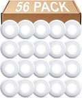 Tap Light Push Lights, 56-Pack Small Bright LED Puck Light Touch Night Lights Battery Operated Stick on Light for Closet Kitchen Cabinet Classroom DIY Letter Lights Holiday Party Decorations