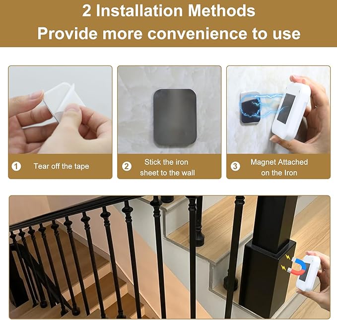 4 Pack Motion Sensor Night Light, Rechargeable Battery Night Lights Warm White, Portable Mini Motion Activated Night Light for Wall, Hallway, Kids Room, Stairway, Cabinet