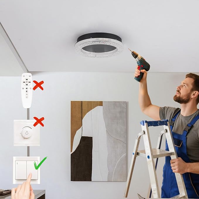 10 Inch LED Hallway Light Fixtures, 4500K Black Modern Flush Mount Ceiling Light,Round Acrylic Close to Ceiling Lighting Fixtures for Hallway Bedroom Entryway Kitchen Ceilings Lamp (Round)