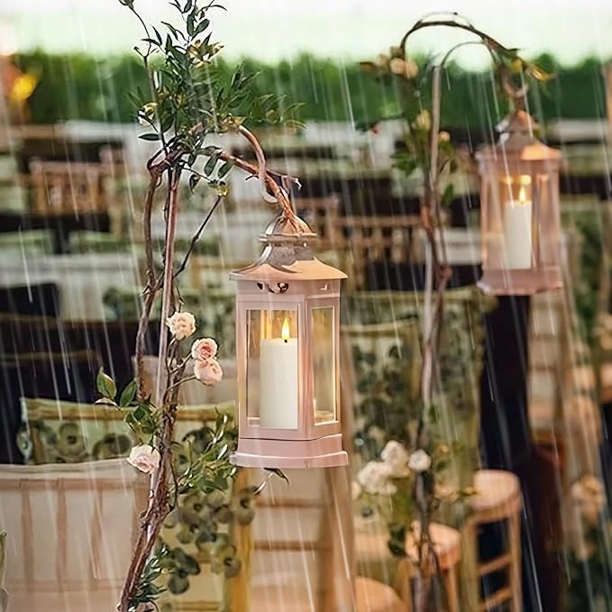 8pcs Waterproof Plastic Flameless 2.2" x4" 4" 5" 5" 6" 6" 7" 7" Flickering Ivory Candles with Remote and Timer, Outdoor LED Battery Operated Warm Light Long Lasting 600 Hrs