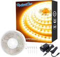 Warm White Led Strip Lights, Dimmable LED Lights Strip, 50Ft 900Leds, Super Bright LED Tape Lights for Living Room, Bedroom, Kitchen, Vanity Mirro,Flexible LED Light Strips for christmas decor