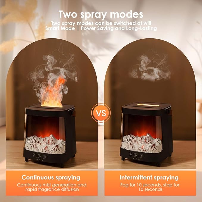 Essential Oil Diffuser with Remote Control, 4-in-1 Ultrasonic Aromatherapy Diffuser & Humidifier with 7 Color LED Lights, Auto Shut-Off, Quiet Operation for Home, Bedroom, Office, Yoga