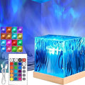 Northern Lights Projector, 16 Colors Aurora Light Projector & Mood Lighting Galaxy Lamp, Ocean Lamp, App Remote Night Light for Bedroom, Gift for Teenage Girls Room Decor (Rechargeable Model)