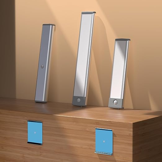 Cabinet Light Magnetic Under Cabinet Lights Magnetic stickys 4PCS -Magnetic Light Strip Replacement Magnets for Under Cabinet Lighting（Nonmagnet） (12)