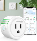 Mini Smart Plugs That Works with Alexa & Google Home, WiFi Plug for APP Remote & Voice Control, Smart Outlet Timer with Schedule & Group Control Function | 2.4G WiFi Only | ETL & FCC Listed