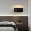 Wireless Charging Column Modern Minimalist Style LED Tone Wall Light Black White Luxury Home Decor Home Appliances Bedroom Nightstand,Chandelier
