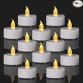 100PCS Flameless LED Tea Lights Candles, Realistic and Bright Flickering Long Lasting 200Hours Battery-Powered, Ideal Party, Wedding, Birthday,Halloween, Christmas ,Home, Table Decoration WarmYellow.