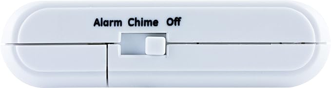 GE Personal Security Window and Door Alarm, 2 Pack, DIY Protection, Burglar Alert, Wireless Chime/Alarm, Easy Installation, Home Security, Ideal for Home, Garage, Apartment and More, White, 45115