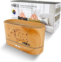 Colorful Flame Aromatherapy Diffuser – 200ml Ultrasonic Essential Oil Diffuser with 7 LED Lights & Whisper-Quiet Design – Cool Mist Humidifier for Relaxation, Bedroom, Yoga, Meditation & Home Décor