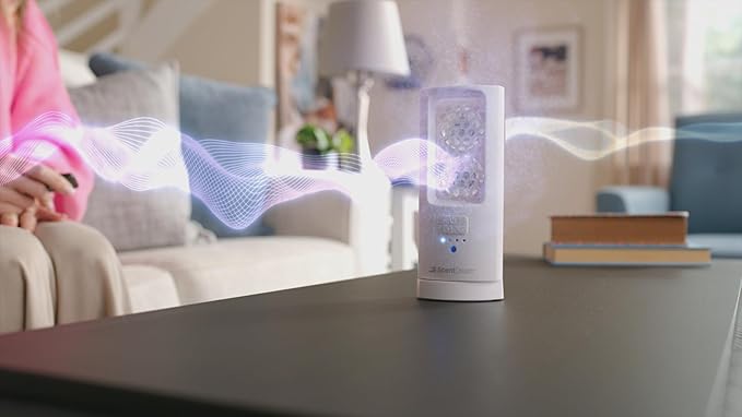 Cordless Electric Air Freshener Starter Kit – Rechargeable Room Air Freshener, 180° Oscillation, Non-Toxic Aroma Pods with Remote Control & 4 Scent Refill Pads for Home, 120 Day Supply