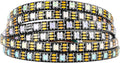 BTF-LIGHTING WS2812B IC RGB LED Strip,UL Listed,Pure Gold Wires,DC5V 16.4FT 300LED 5050SMD,Individually Addressable,Flexible for DIY Chasing Full Color Project,3M Tape,IP65(No Adapter or Controller)