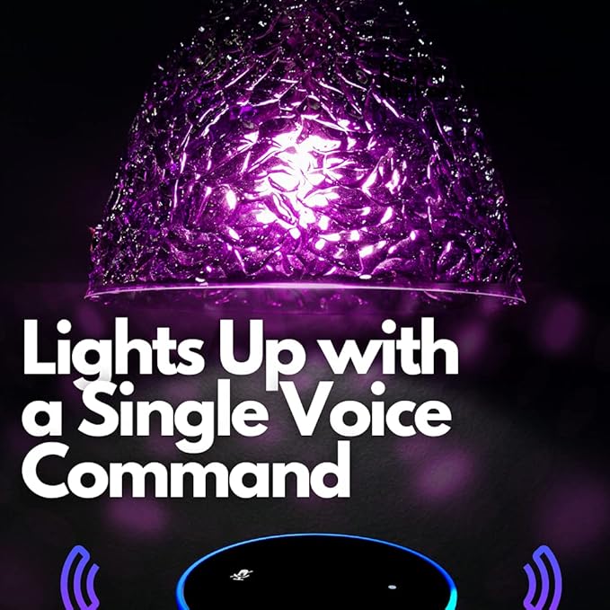 MOBI Smart WiFi LED Bulb Multi-Color Changing LED Light Bulb for Home; Bedroom, Dimmable & Voice Command, Energy Efficient LED Bulbs, No Hub Required, Compatible with Alexa and Google