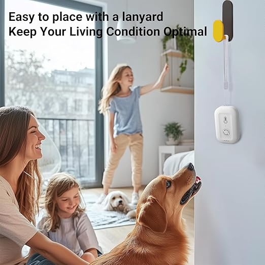 DAYBETTER 1PACK Smart Thermometer Hygrometer, 2.4G WiFi Indoor Temperature Humidity Sensor, Real Time App Notification, for Home Nursery Greenhouse, No Tuya Smartlife Magic Home Support