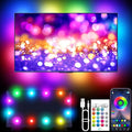 TV LED Lights, 9.8ft LED Strip Lights for 35-55 Inch TV Behind Lighting, RGB Color Changing TV Backlight with APP & Remote Control, Music Sync USB LED Light for Bedroom Gaming Room Decor
