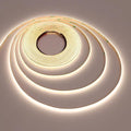 TOPAI 5V COB LED Strip Narrow 5mm Width Natural White 4000K CRI 90+ Dotless 16.4ft 400LEDs/M High Density Cuttable Flexible LED Tape Light for Cabinet Home DIY Lighting Projects