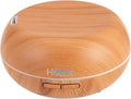 Aromatherapy Essential Oil Diffuser & Humidifier – Shallow 500ml Water Tank, 7 LED Lights & Whisper-Quiet Wood Grain Design – Ultrasonic Cool Mist Diffuser for Home, Bedroom, Spa, Yoga