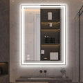24“ x 32” LED Mirror for Bathroom LED Bathroom Mirror Anti-Fog Dimmable 3 Colors Bathroom Mirror with Lights Smart Mirror Memory Wall Mounted Front and Backlit Horizontal/Vertical