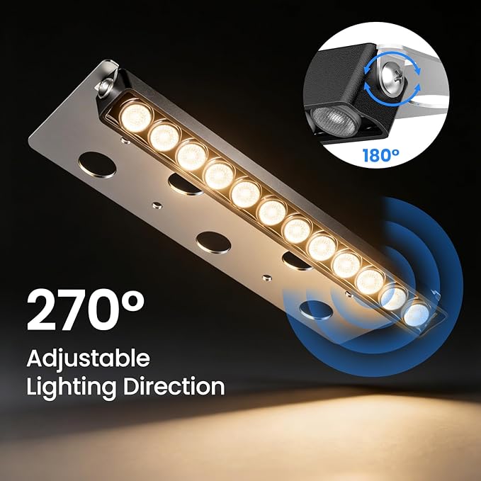 ZZXX All-in-One Retaining Wall Lights with Transformer, 2700K Hardscape Lighting, Low Voltage Landscape Lighting, IP68 Waterproof Outdoor Step Lights Fence Decor for Patio Stairs, 3W Lights 8-Pack