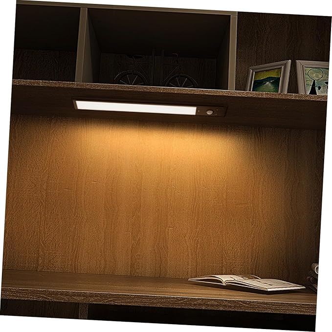 4 Pcs Under Cabinet LED Lights with Smart Motion Sensor Automatic Off Bright Illumination for Kitchen Hallway Stairs Versatile Stick Lights for Indoor Use