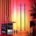AMill RGB LED Ambient Light, USB Powered, Bluetooth APP Control, Music Sync, 1000+ Lighting Modes, DIY Splice Atmosphere Lamp for Home Decoration (1)