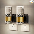 JandCase Night Light, Night Lights Plug into Wall, 2 Pack Dimmable LED Night Light with Adjustable Brightness, Automatic Night Lights Plug in with Auto Light Sensor, 5000K for Bathroom Hallway Decor