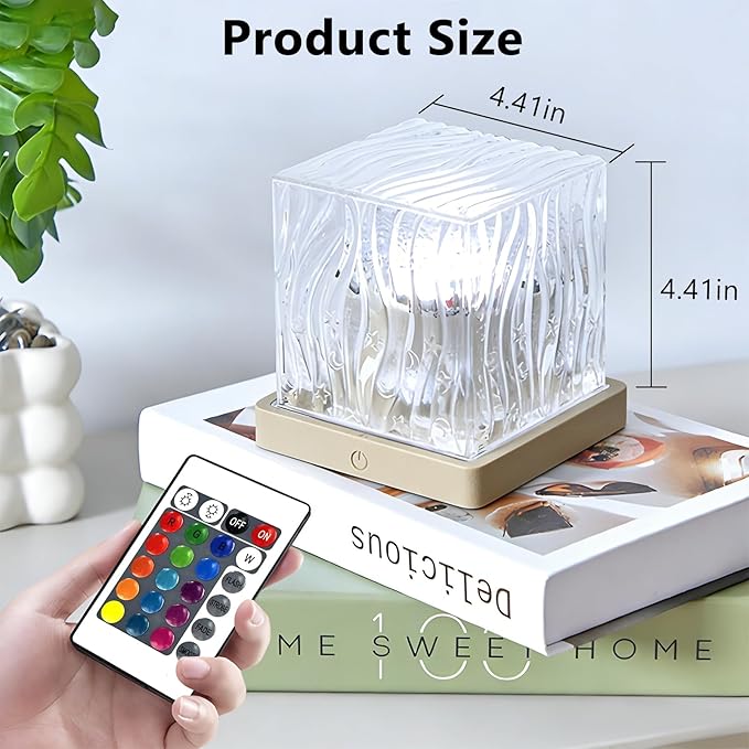 Galaxy Projector for Bedroom with Northern Lights Effect - 16 Color Changing Dimmable Mood Light with Dynamic Ripple, Remote Control, Night Light Projector for Kids Teens Adults Room Decor Gift