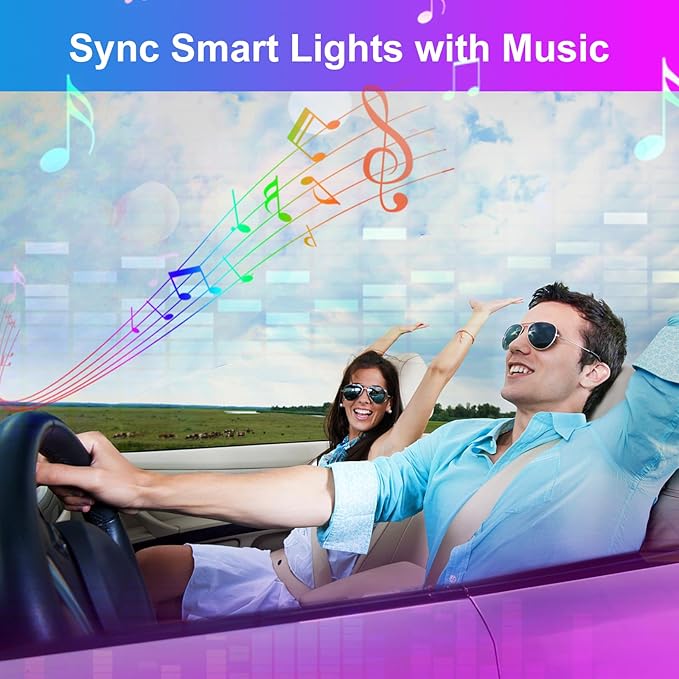 Car Interior LED Lights, APP Control with USB Port, RGB Color Change with Music Sync & DIY Mode, 48 LEDs Lights for Under Dash Running Board Truck