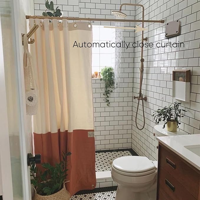 SHIMIDO Upgraded Punch-Free 1000g Automatic Screen Door Closer, Storm & Sliding Screen Auto Door Closer with Steel Drawstring for Bathroom, Bedroom, Study Room, etc. (2 Pack Sandstone)