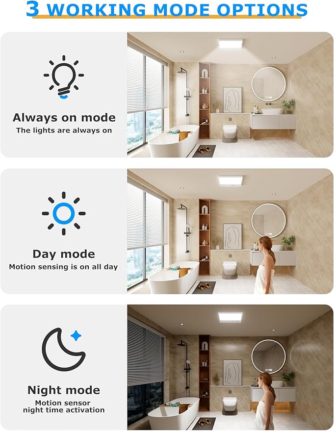 Rechargeable Motion Sensor Light Indoor with Remote,Closet Lights Motion sensored,Magnetic Wireless Ceiling Light ,Motion Sensor Light Indoor,12000mAh Wireless Ceiling Light for Closet ShowerStairs