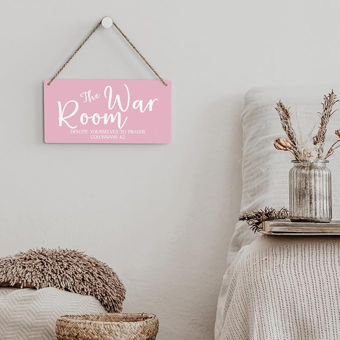 Pink Decor Rustic War Room Decor Christian Decoration Bible Verse Wood Decoration Sign Regalos Cristianos Para Mujer Scripture Printed Wood Sign Wall Art Religious Gifts Faith Based Gifts