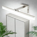 SOLFART Vanity Lights for Bathroom: 24 Inch Bathroom Lighting Fixtures Over Mirror- Brushed Nickel 6000K LED Hardwired Adjustable 180 Degree Light Bar IP44 ETL